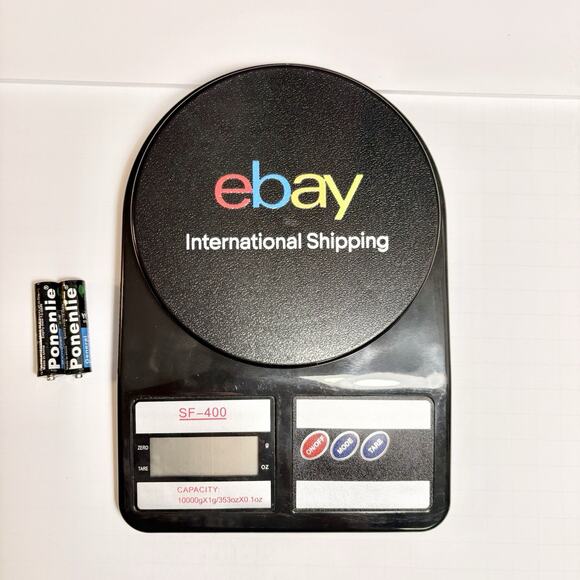 Ebay Open Swag Scale International Shipping Advertising Logo Batteries - Picture 1 of 3
